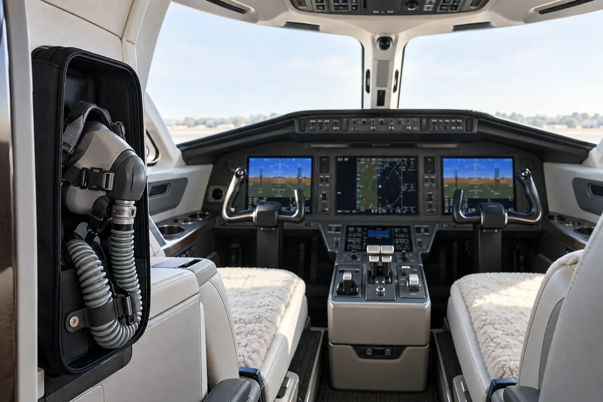 FAA предлагает смягчить правила кислородных масок для бизнес-авиации