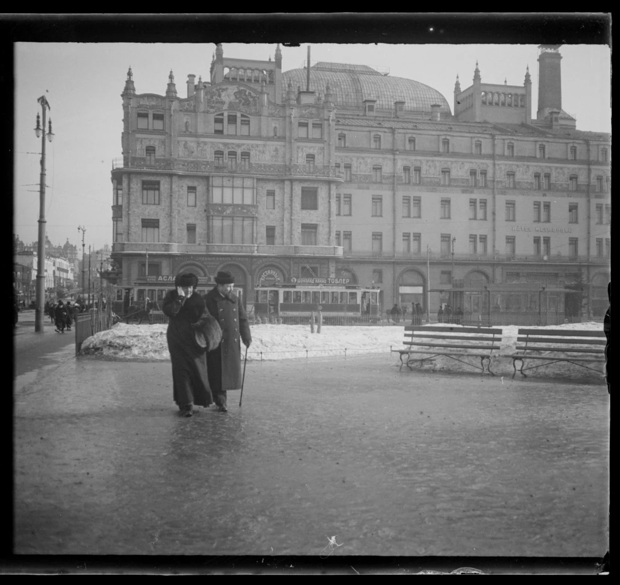 Отель «Метрополь» на фотографии А. А. Губарева 1913 года