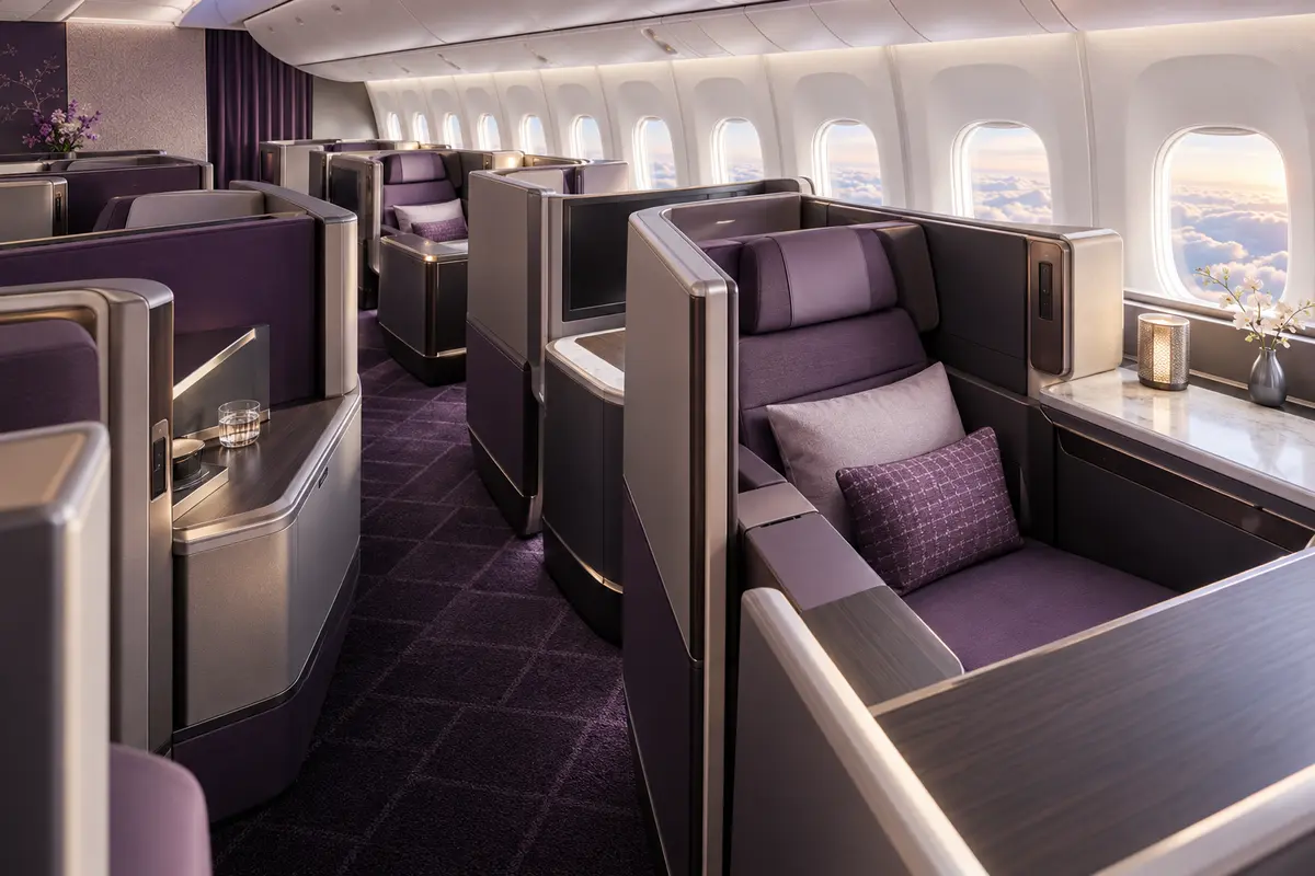 Thai Airways унифицирует дальнемагистральные салоны с 2027 года